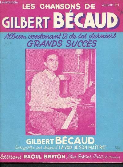 Les chansons de Gilbert Bécaud - Album N°1- album contenant …