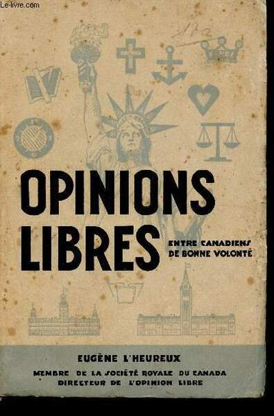 Opinions libres, entre canadiens de bonne volonte | Immagine principale