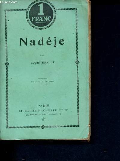 Nadeje - nouvelle edition -10eme edition | Immagine principale