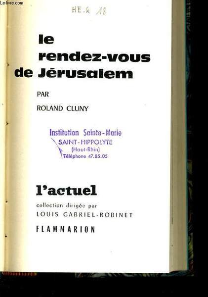 LE RENDEZ VOUS DE JERUSALEM | Immagine principale