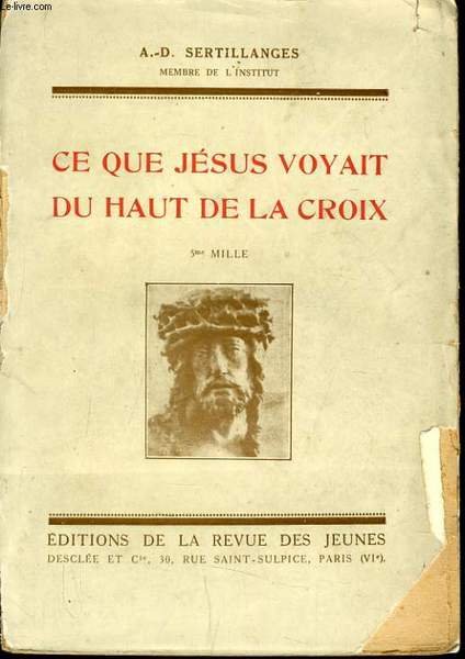 CE QUE JESUS VOYAIT DU HAUT DE LA CROIX