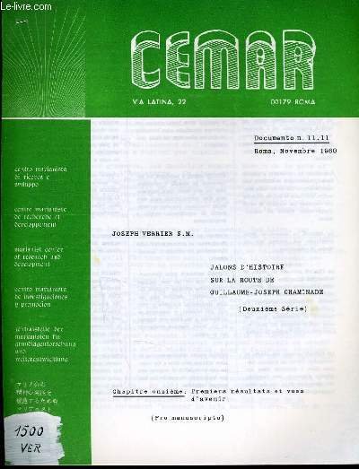 CEMAR n 11.11 : Chapitre 11 