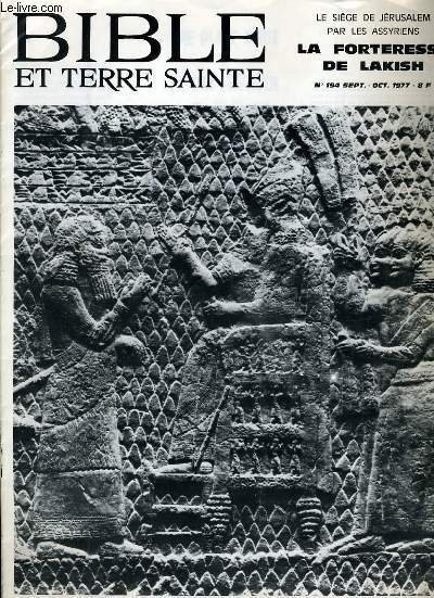 BIBLE ET TERRE SAINTE N�194 : LE SIEGE DE JERUSALEM … | Immagine principale