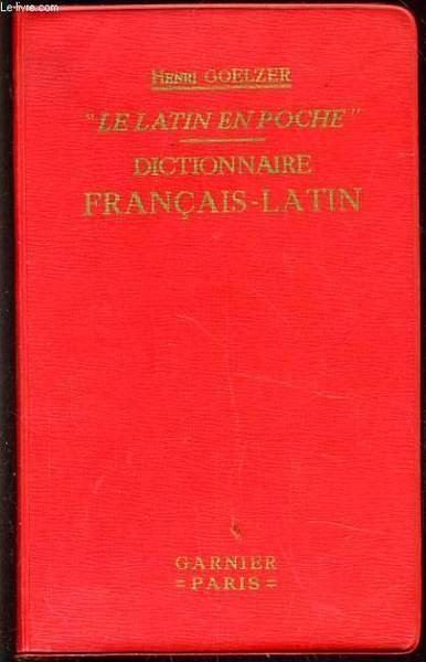 le-latin-en-poche-dictionnaire-fran-ais-latin-libro