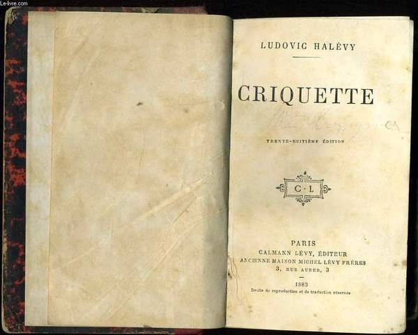 CRIQUETTE