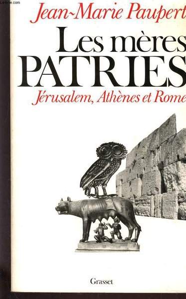 LES MERES PATRIES JERUSALEM ATHENES ET ROME | Immagine principale