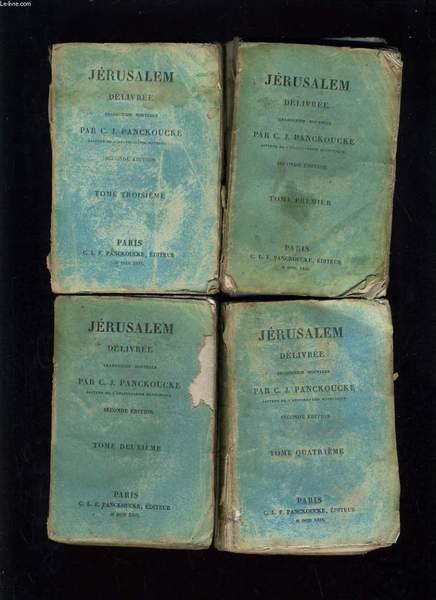 JERUSALEM DELIVREE - TRADUCTION NOUVELLE - 4 TOMES | Immagine principale