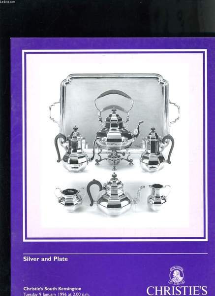 SILVER AND PLATE - CATALOGUE VENTE AUX ENCHERES