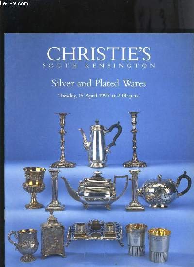 SILVER AND PLATED WARES- CATALOGUE VENTE AUX ENCHERES