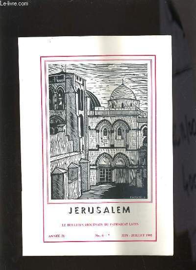 JERUSALEM N�6 - 7 - ANNEE 58 - IMPORTANCE DE … | Immagine principale