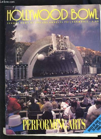 HOLLYWOOD BOWL - PERFOMING ARTS | Immagine principale