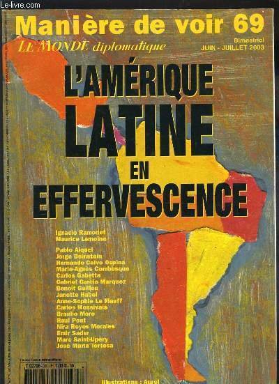 MANIERE DE VOIR N�69 - L'AMERIQUE LATINE EN EFFERVESCENCE | Immagine principale