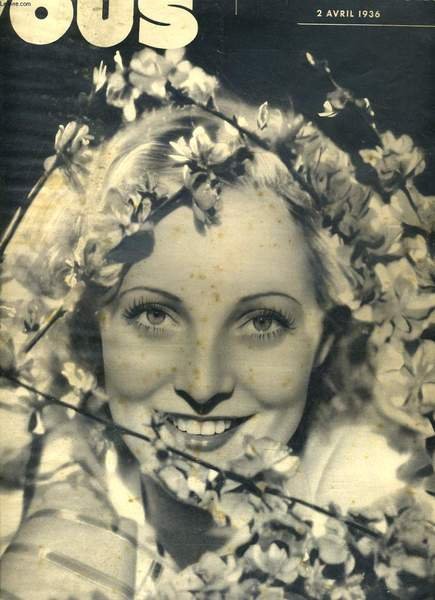 POUR VOUS, LE PLUS GRAND HEBDOMADAIRE DU CINEMA N�384, 26 MARS 1936. PAT PATERSON SOURIT AU RETOUR DU PRINTEMPS/ DANIELE PAROLA INCARNE UNE JEUNE REVOLUTIONNAIRE DANS "SOUS LES YEUX DE L'OCCIDENT" / .