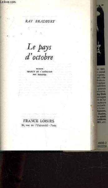 LE PAYS D'OCTOBRE.