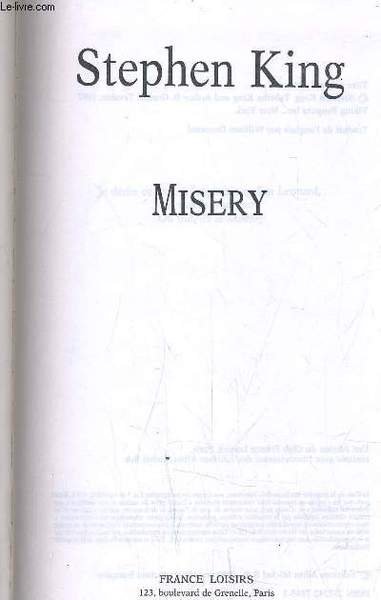 MISERY. | Immagine principale