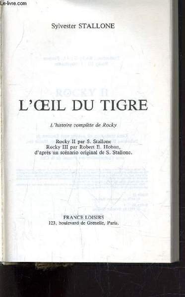 L'OEIL DU TIGRE.