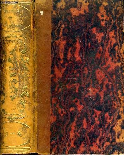 L'ENEIDE TRADUITE EN VERS FRANCAIS AVEC LES VARIANTES, DES NOTES ET DES REMARQUES SUR LES PRINCIPALES BEAUTES DU TEXTE - TOMES 3 ET 4 EN 1 VOLUME - Tome 3 : Livres VII-VIII- IX - Tome 4 : Livres X-XI - XII.