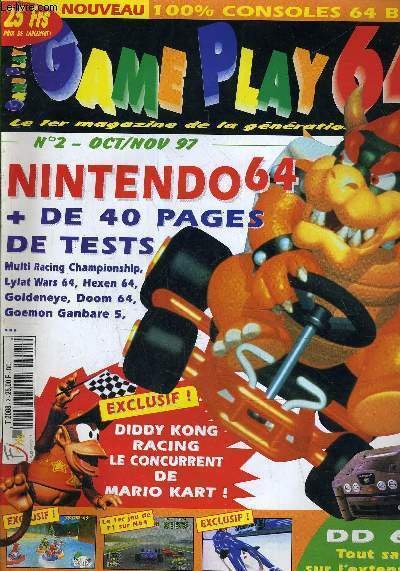 GAME PLAY 64 - N�2 OCTOBRE NOVEMBRE 1997.