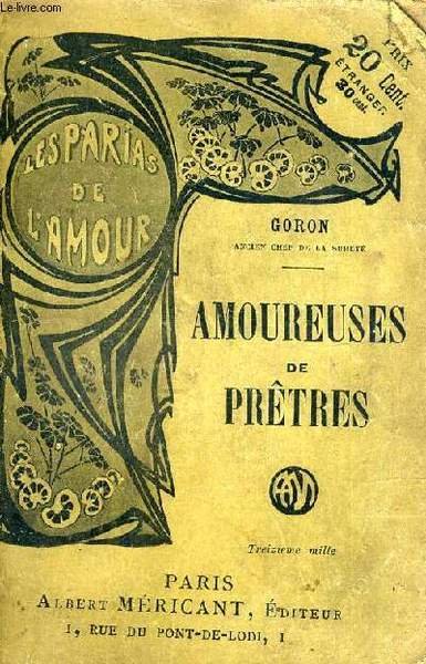 LES PARIAS DE L'AMOUR - AMOUREUSES DE PRETRES. | Immagine principale