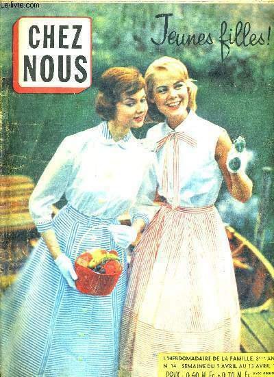 CHEZ NOUS JEUNES FILLES - N� 14 8EME ANNEE SEMAINE … | Immagine principale