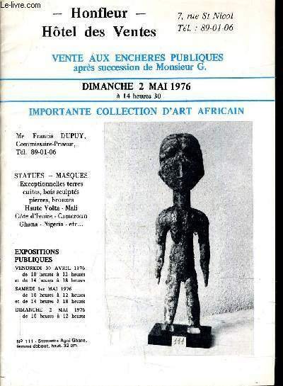 CATALOGUE DE VENTES AUX ENCHERES - HONFLEUR HOTEL DES VENTES … | Immagine principale