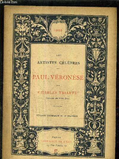 PAUL VERONESE / COLLECTION LES ARTISTES CELEBRES. | Immagine principale