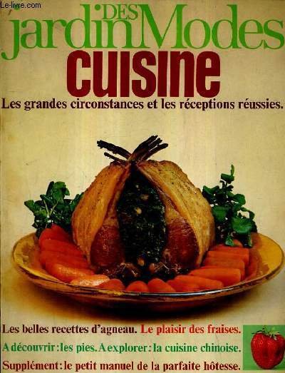 JARDIN DES MODES CUISINE LES GRANDES CIRCONSTANCES ET LES RECEPTIONS …