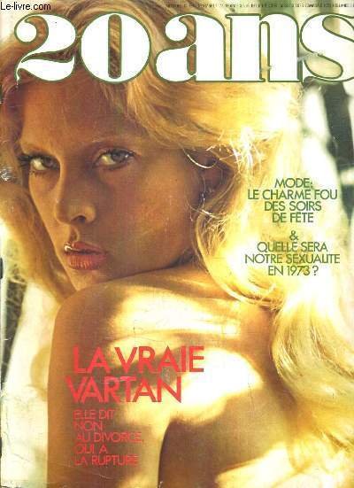 20 ANS N�127 DECEMBRE 1972 - Une affaire d'urgence - cette vartan passionn�e et lucide - l'humeur de 1973 - o� va notre sexualit� - un californien tr�s heureux - la femme adult�re - la gr�ce d'un geste - de jolies robes pour les f�tes etc.