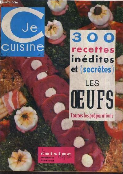 JE CUISINE N�2 MAI JUIN 1964 - LA CUISINE CHEZ …