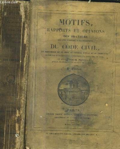 MOTIFS RAPPORTS ET OPINIONS DES ORATEURS QUI ONT COOPERER A … | Immagine principale