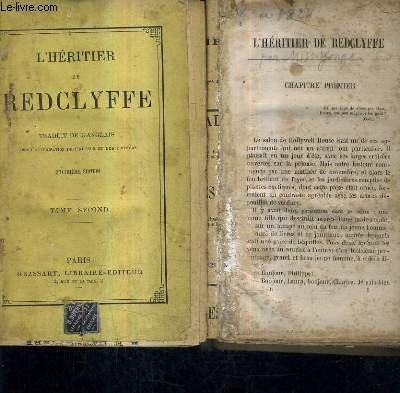 L'HERITIER DE REDCLYFFE / EN DEUX TOMES / TOMES 1 …