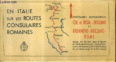 EN ITALIE SUR LES ROUTES CONSULAIRES ROMAINES - ITINERAIRES AUTOMOBILES ...