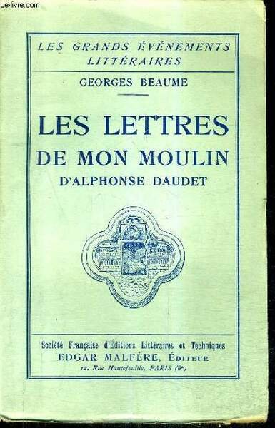 LES LETTRES DE MON MOULIN D'ALPHONSE DAUDET / COLLECTION LES … | Immagine principale