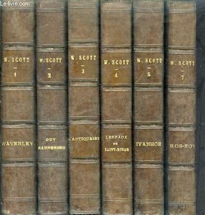 OEUVRES COMPLETES DE WALTER SCOTT TRADUCTION NOUVELLE PAR LOUIS VIVIEN …