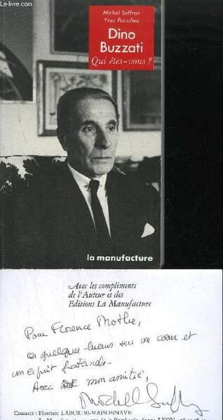 DINO BUZZATI - QUI ETES-VOUS ?