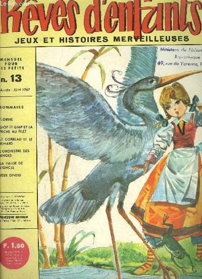 MENSUEL POUR LES PETITS N�13 - REVES D'ENFANTS - JEUX …