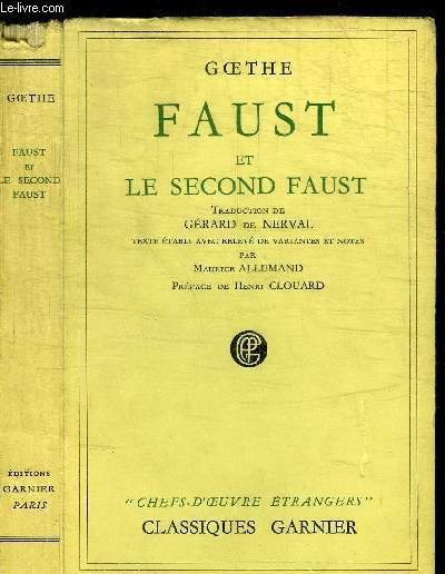 FAUST ET LE SECOND FAUST