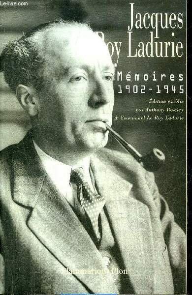 MEMOIRES 1902-1945.