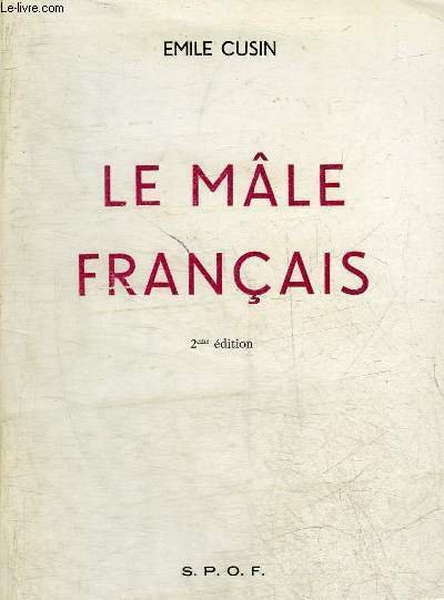 LE MALE FRANCAIS - 2EME EDITION.