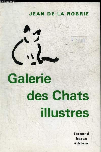 GALERIE DES CHATS ILLUSTRES.