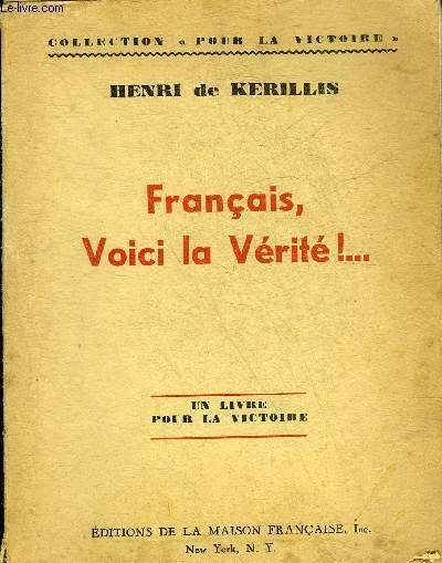 FRANCAIS VOICI LA VERITE ! - UN LIVRE POUR LA … | Immagine principale