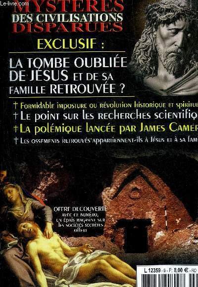 MYSTERES DES CIVILISATIONS DISPARUES - Le corps de J�sus retrouv� … | Immagine principale