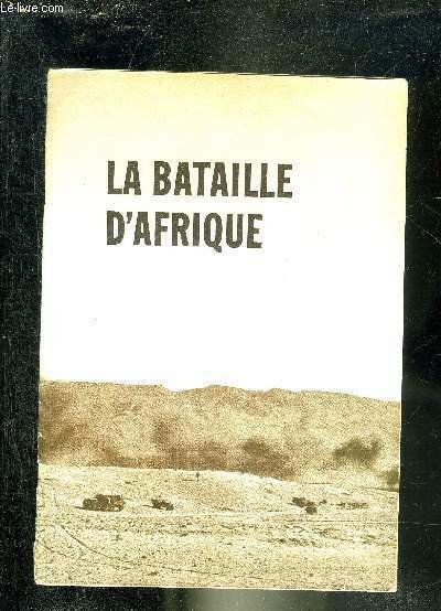 LA BATAILLE D'AFRIQUE. | Immagine principale
