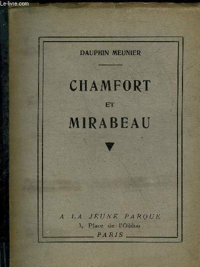 CHAMFORT ET MIRABEAU. | Immagine principale