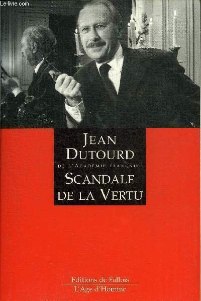 SCANDALE DE LA VERTU. | Immagine principale