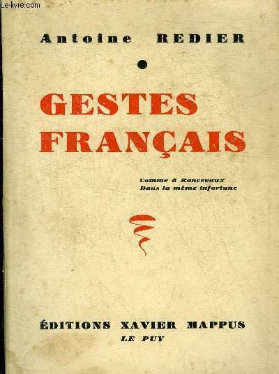 GESTES FRANCAIS.