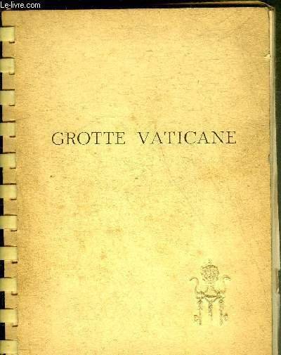 GROTTE VATICANE.