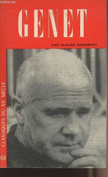 Jean Genet - collection "Classiques du XXe si�cle" N�76
