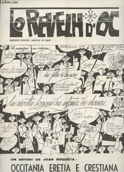 Lo Revelh d'Oc n�37 "Libertat d'estre, libertat de dire" Un …