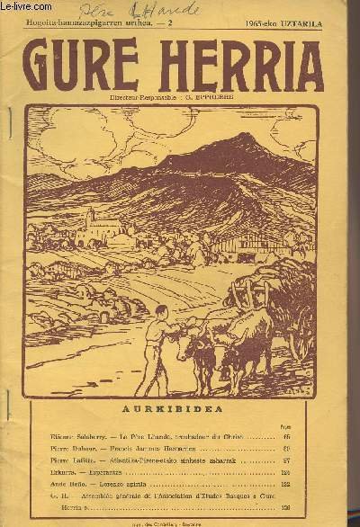 Gure Herria - Hogoita-hamazazpigarren urthea - 2 1965-eko UZTARILA - …